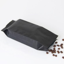 블랙 무광 커피봉투소량인쇄가능4가지 사이즈[100장]